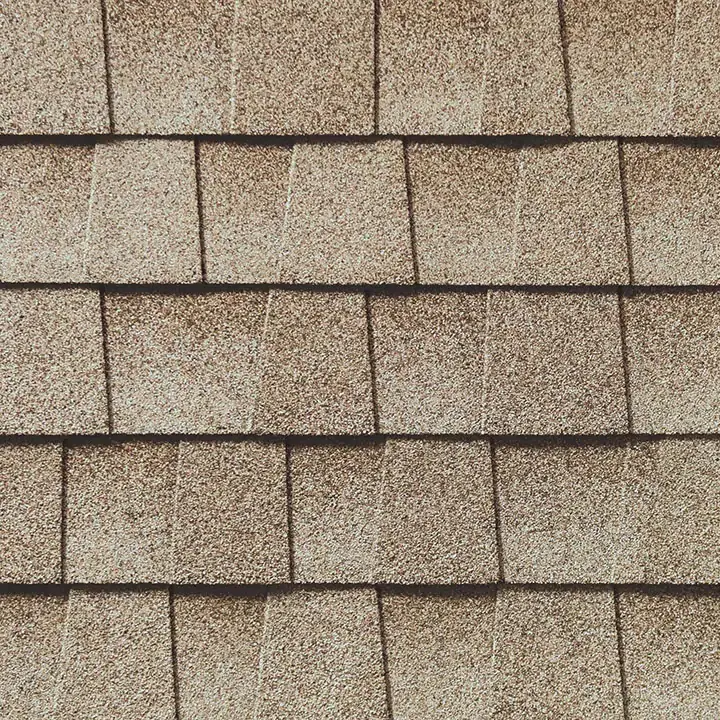 GAF Timberline HDZ Golden Amber shingle swatch